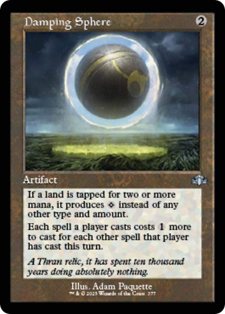 Damping Sphere (Retro Frame) (377) [DMR] - MTG Single