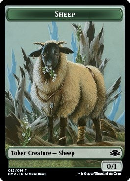 Sheep Token (0) [DMR] - MTG Single