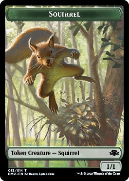 Squirrel Token (0) [DMR] - MTG Single
