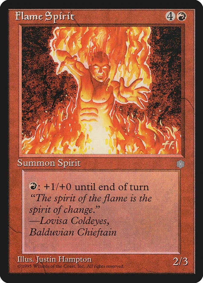 Flame Spirit [ICE] - MTG Single