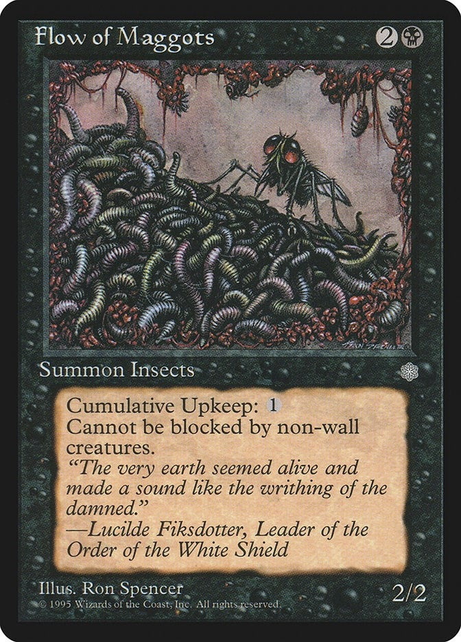 Flow of Maggots [ICE] - MTG Single