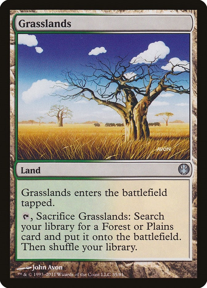 Grasslands (35) [DDG] - MTG Single