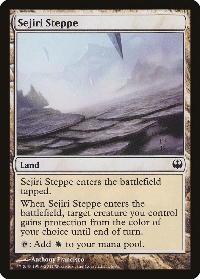 Sejiri Steppe (36) [DDG] - MTG Single