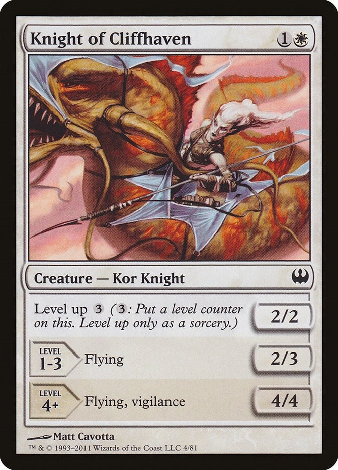 Knight of Cliffhaven (4) [DDG] - MTG Single
