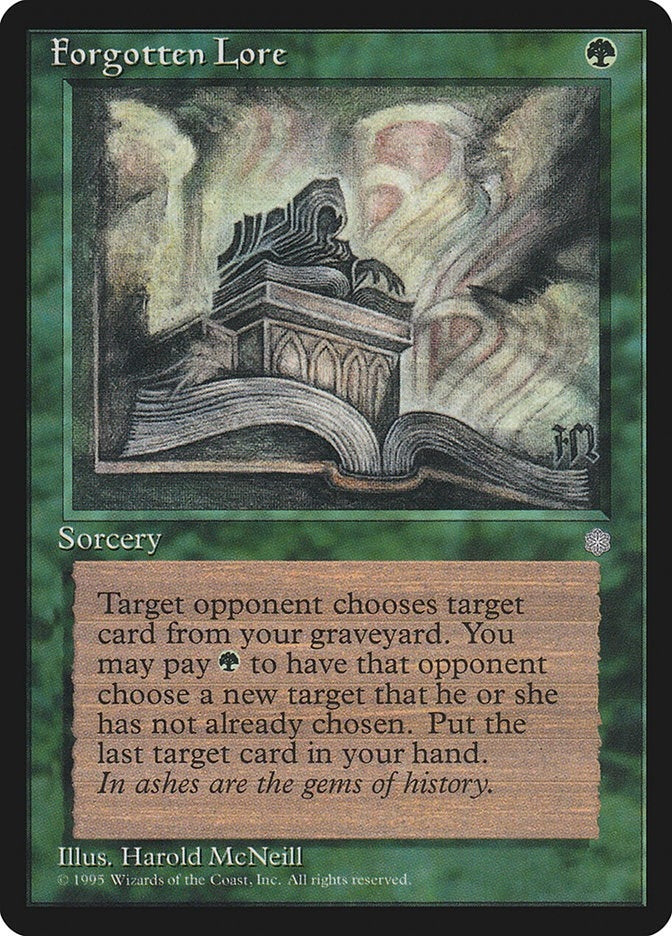 Forgotten Lore [ICE] - MTG Single