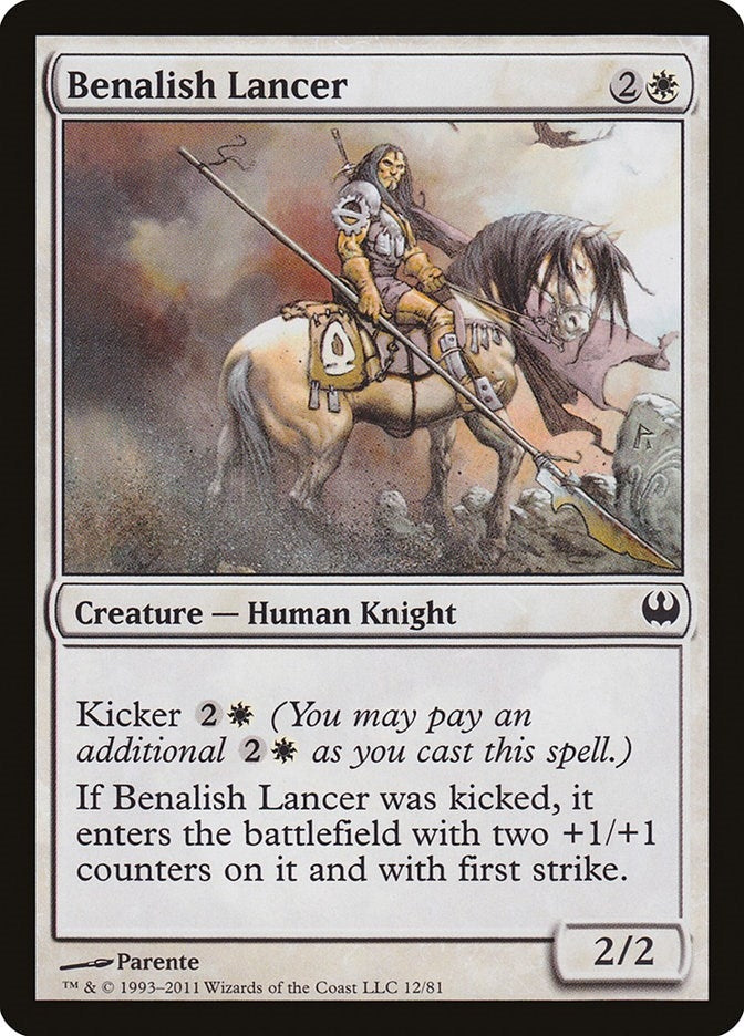 Benalish Lancer (12) [DDG] - MTG Single