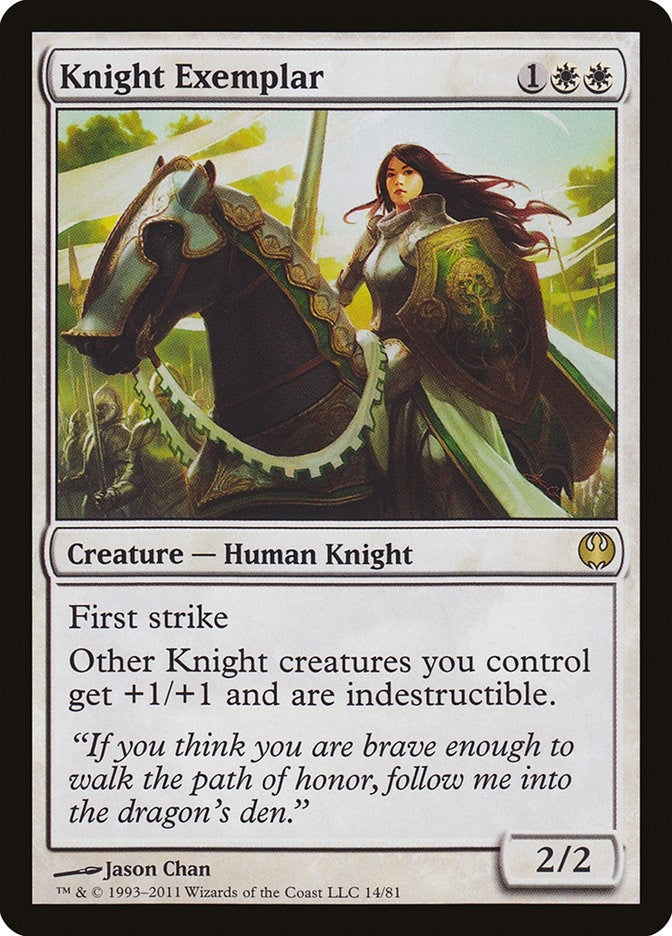 Knight Exemplar (14) [DDG] - MTG Single