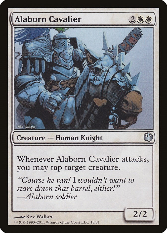 Alaborn Cavalier (18) [DDG] - MTG Single
