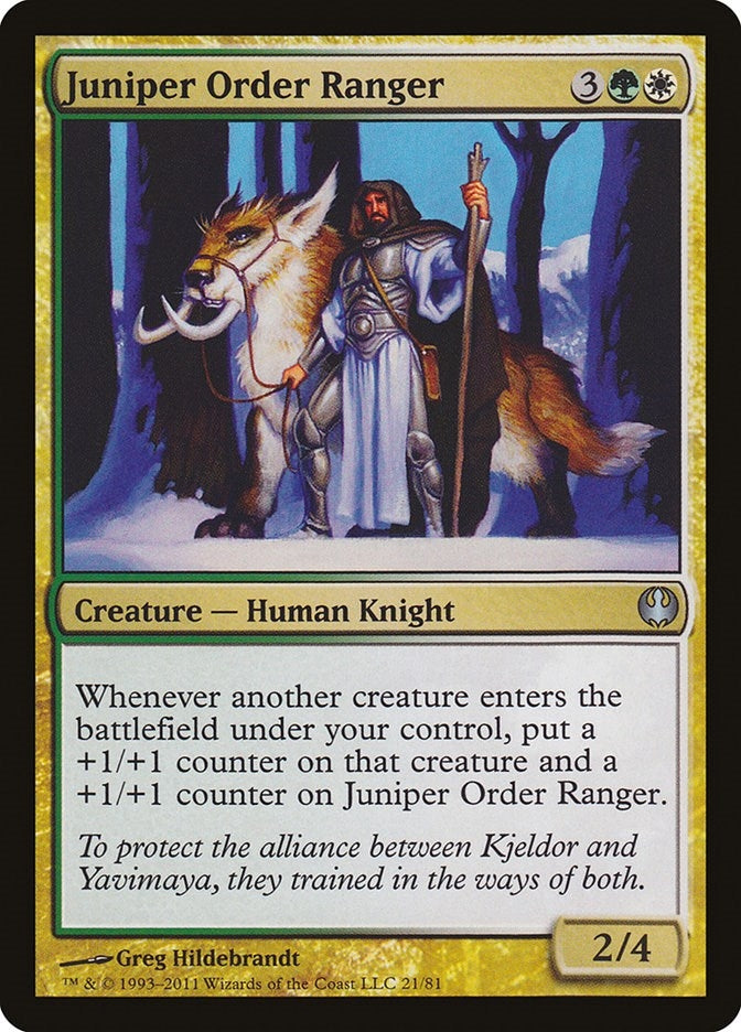Juniper Order Ranger (21) [DDG] - MTG Single