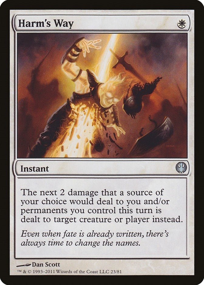 Harm’s Way (23) [DDG] - MTG Single