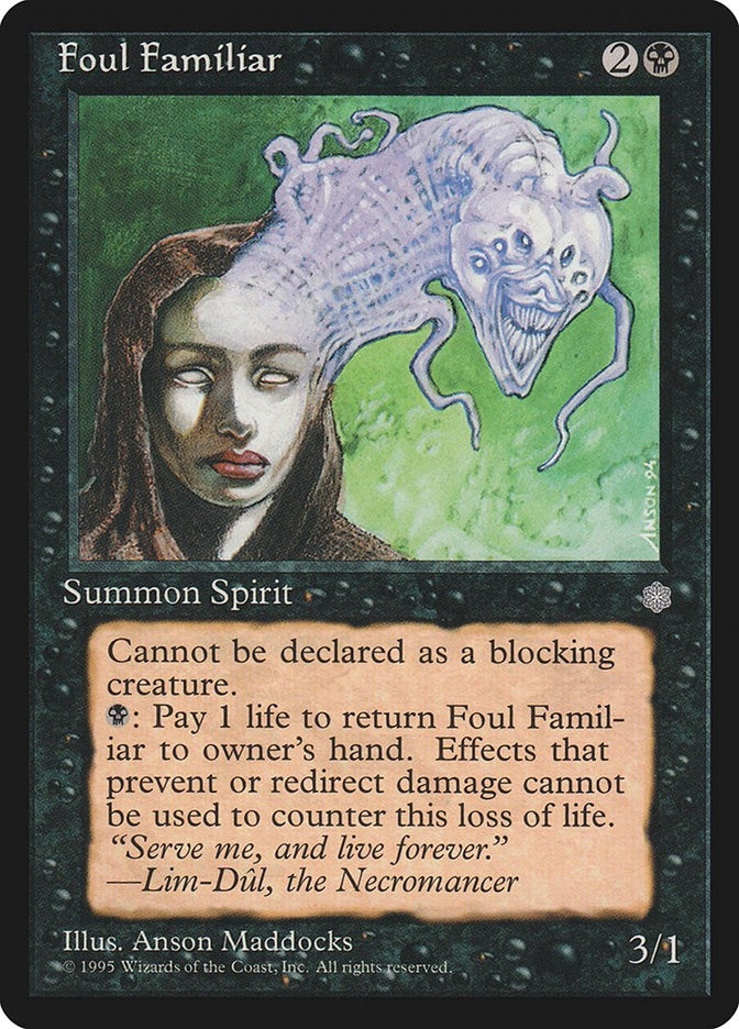 Foul Familiar [ICE] - MTG Single