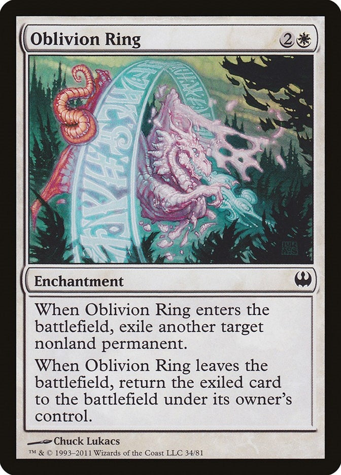Oblivion Ring (34) [DDG] - MTG Single