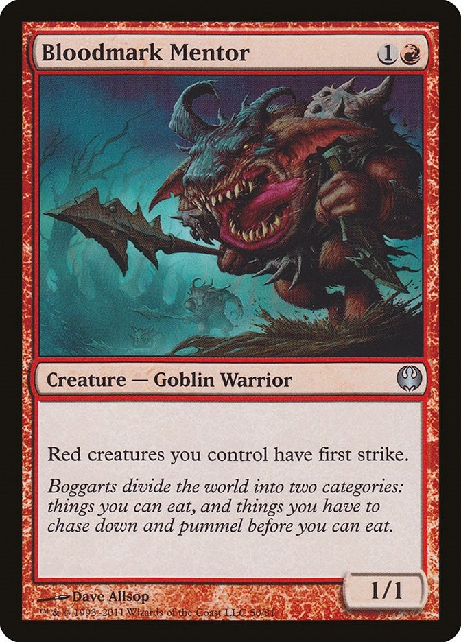 Bloodmark Mentor (50) [DDG] - MTG Single