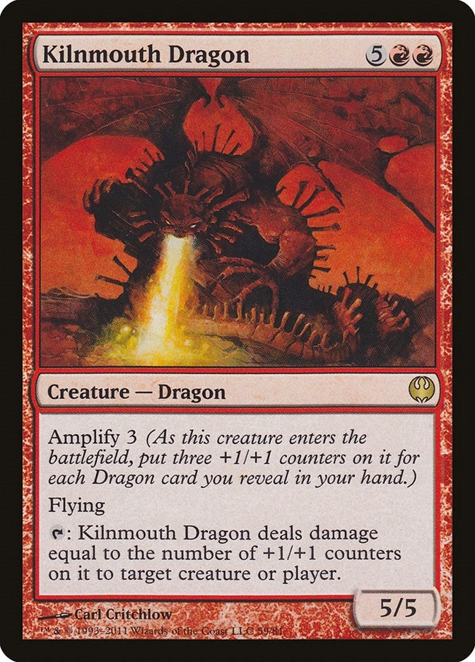 Kilnmouth Dragon (59) [DDG] - MTG Single