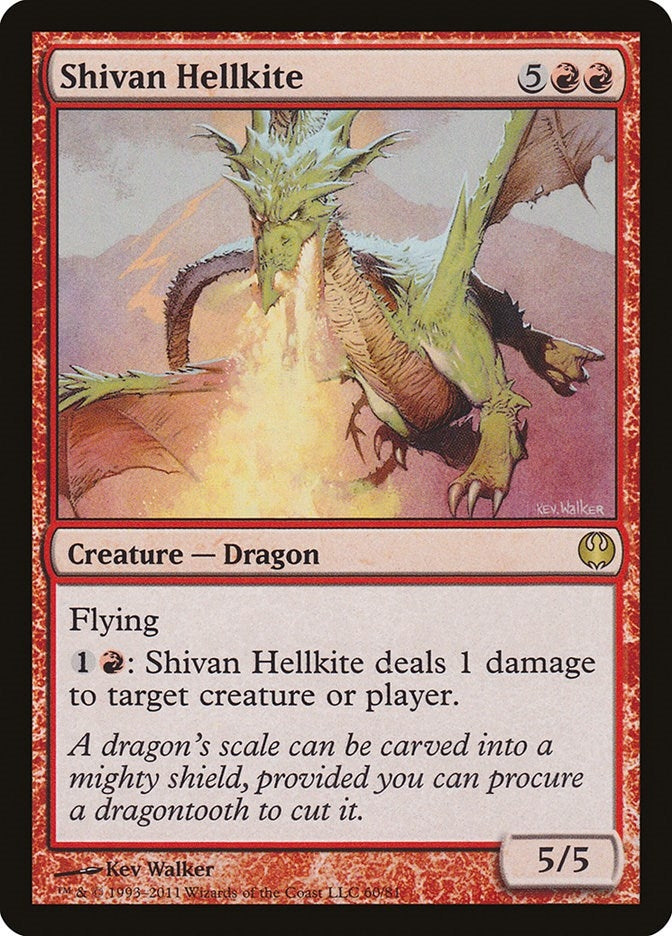 Shivan Hellkite (60) [DDG] - MTG Single