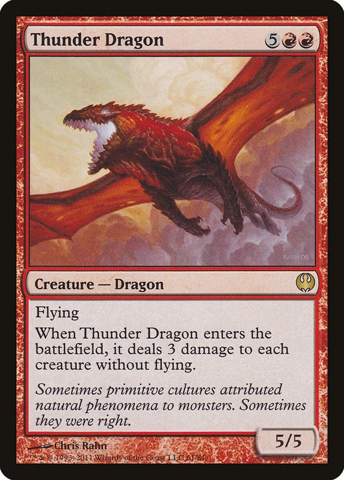 Thunder Dragon (61) [DDG] - MTG Single
