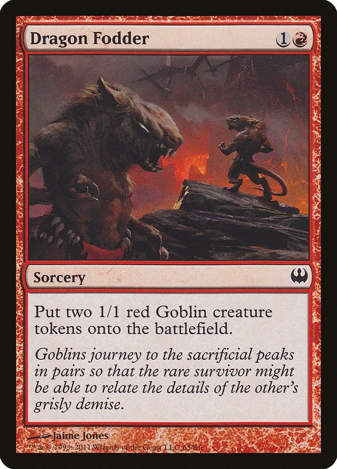Dragon Fodder (65) [DDG] - MTG Single