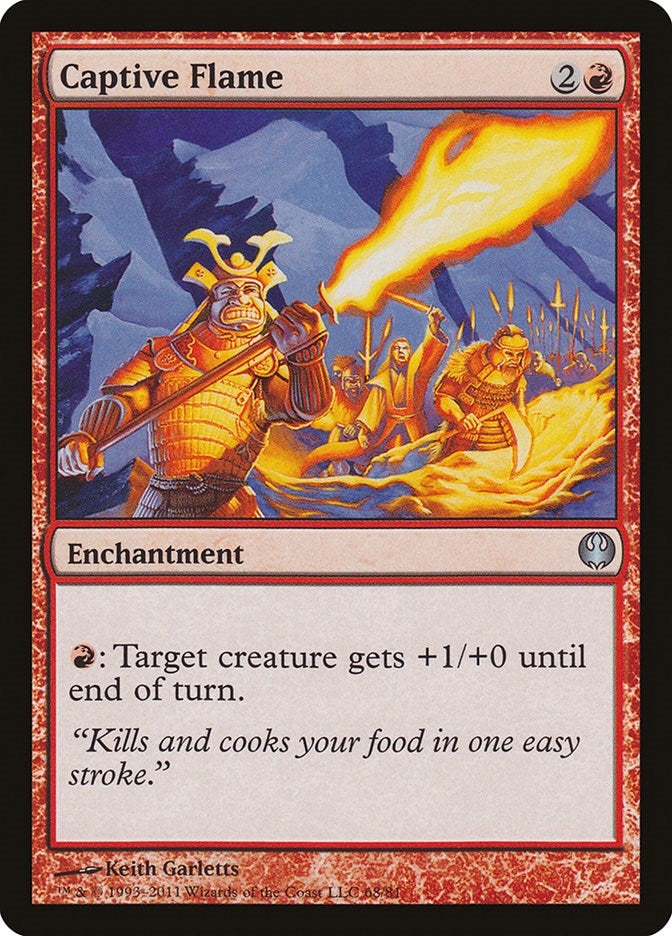 Captive Flame (68) [DDG] - MTG Single