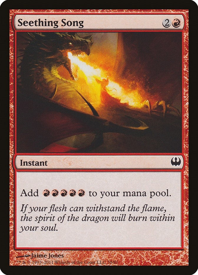 Seething Song (70) [DDG] - MTG Single