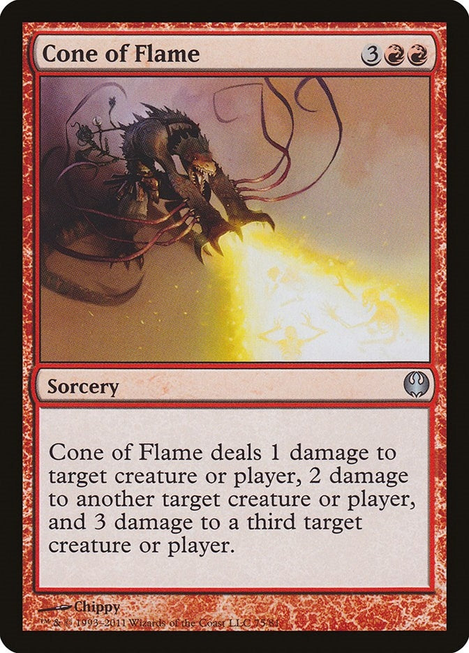 Cone of Flame (75) [DDG] - MTG Single