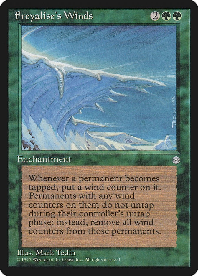 Freyalise’s Winds [ICE] - MTG Single