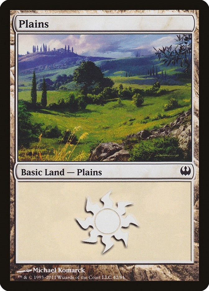 Plains (42) (42) [DDG] - MTG Single