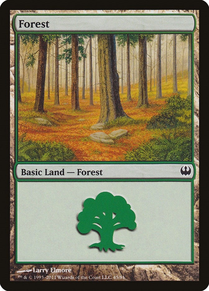 Forest (45) (45) [DDG] - MTG Single