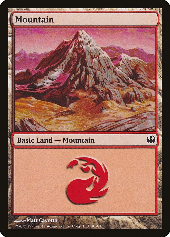 Mountain (81) (81) [DDG] - MTG Single