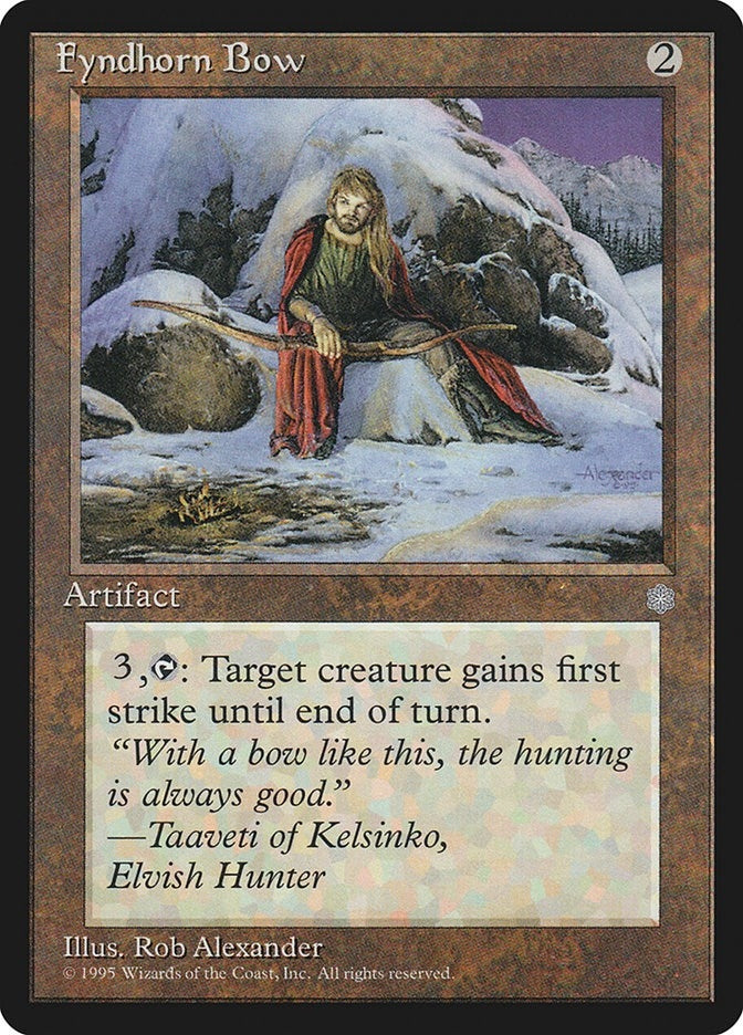Fyndhorn Bow [ICE] - MTG Single
