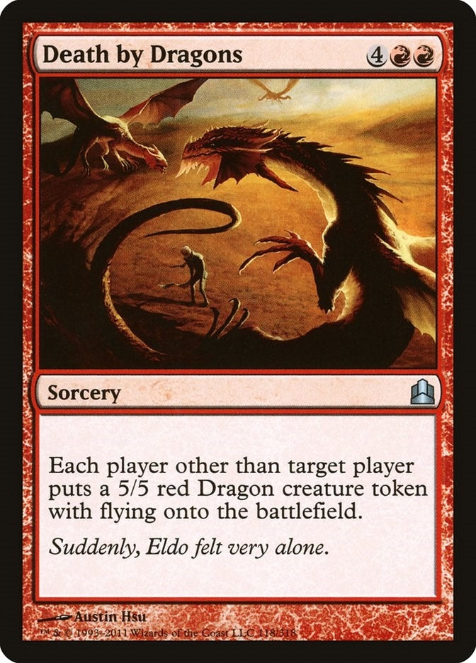 Death by Dragons (118) [CMD] - MTG Single