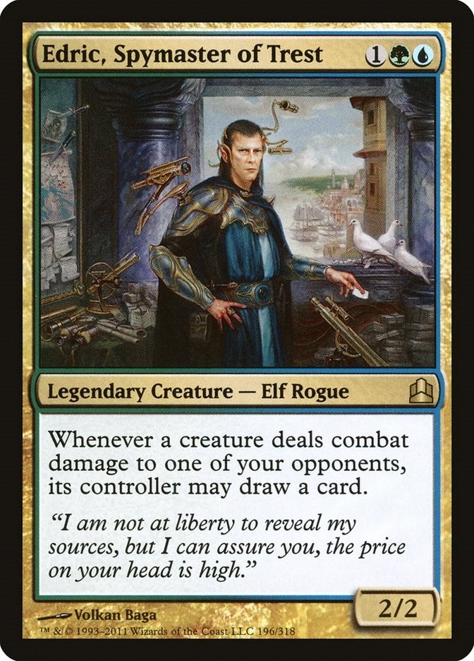 Edric Spymaster of Trest (196) [CMD] - MTG Single