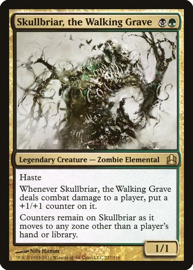 Skullbriar the Walking Grave (227) [CMD] - MTG Single