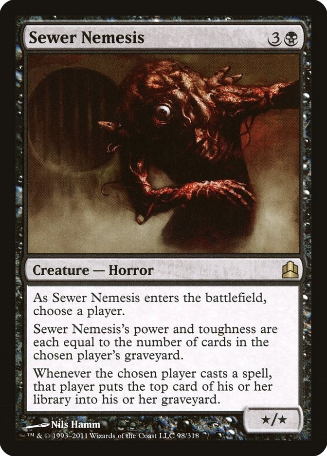 Sewer Nemesis (98) [CMD] - MTG Single
