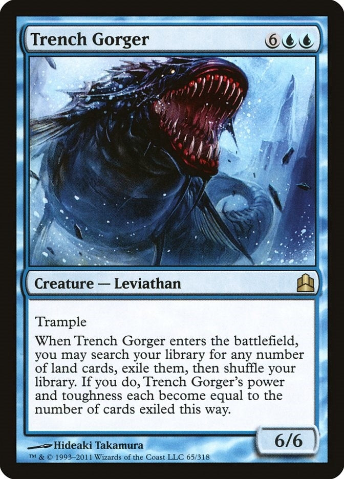 Trench Gorger (65) [CMD] - MTG Single