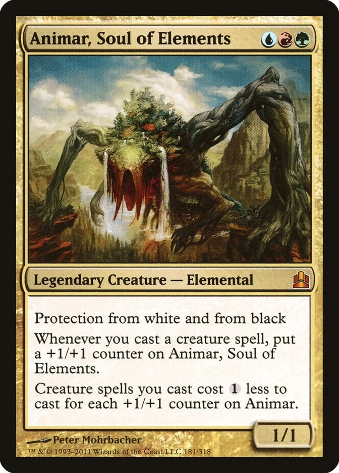 Animar Soul of Elements (181) [CMD] - MTG Single