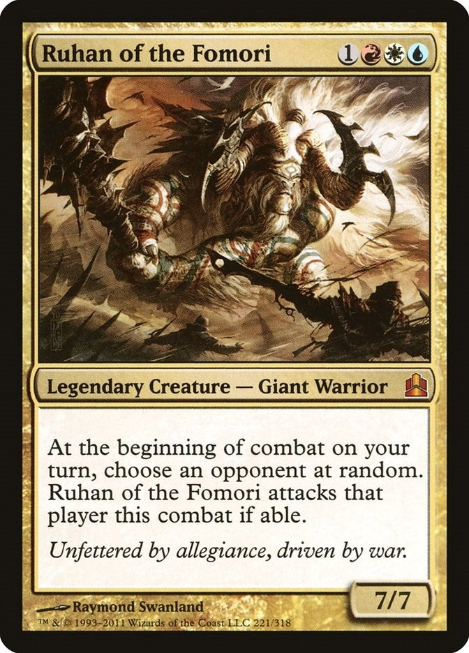 Ruhan of the Fomori (221) [CMD] - MTG Single