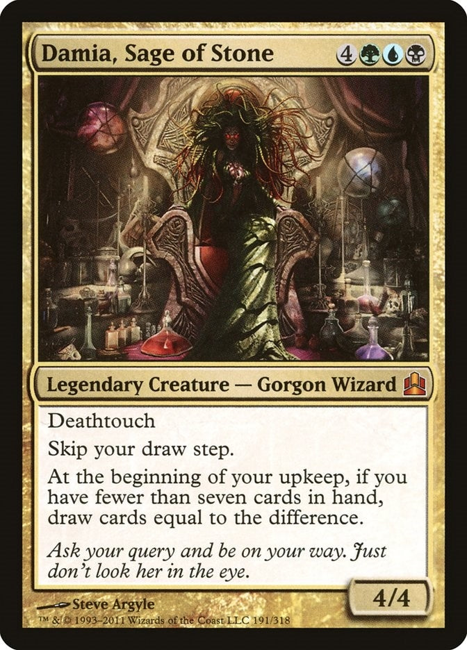 Damia Sage of Stone (191) [CMD] - MTG Single