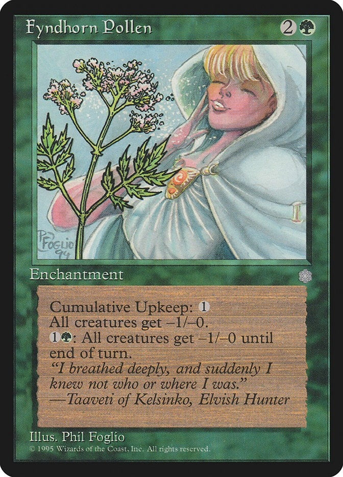 Fyndhorn Pollen [ICE] - MTG Single