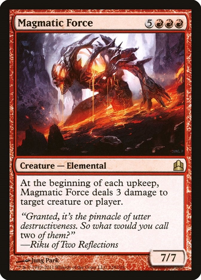Magmatic Force (128) [CMD] - MTG Single