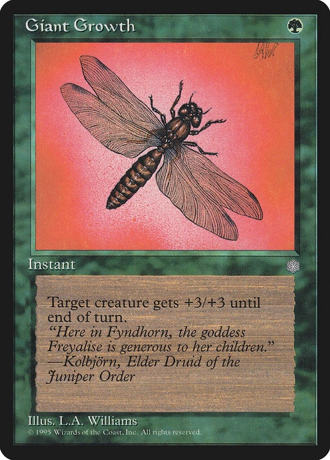 Giant Growth [ICE] - MTG Single