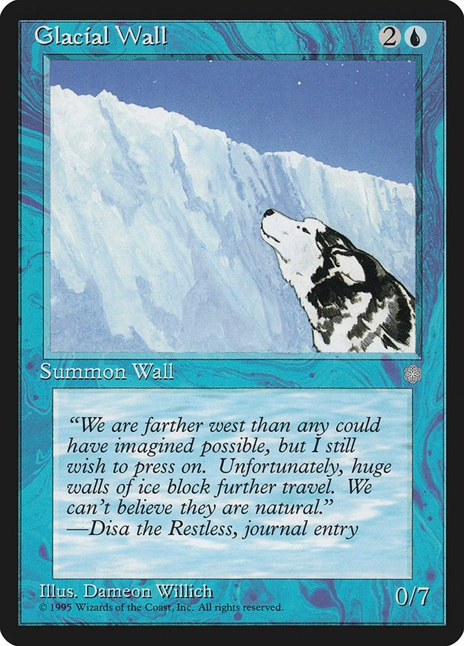 Glacial Wall (71) [ICE] - MTG Single