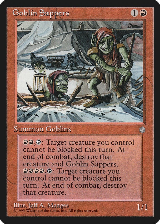 Goblin Sappers [ICE] - MTG Single