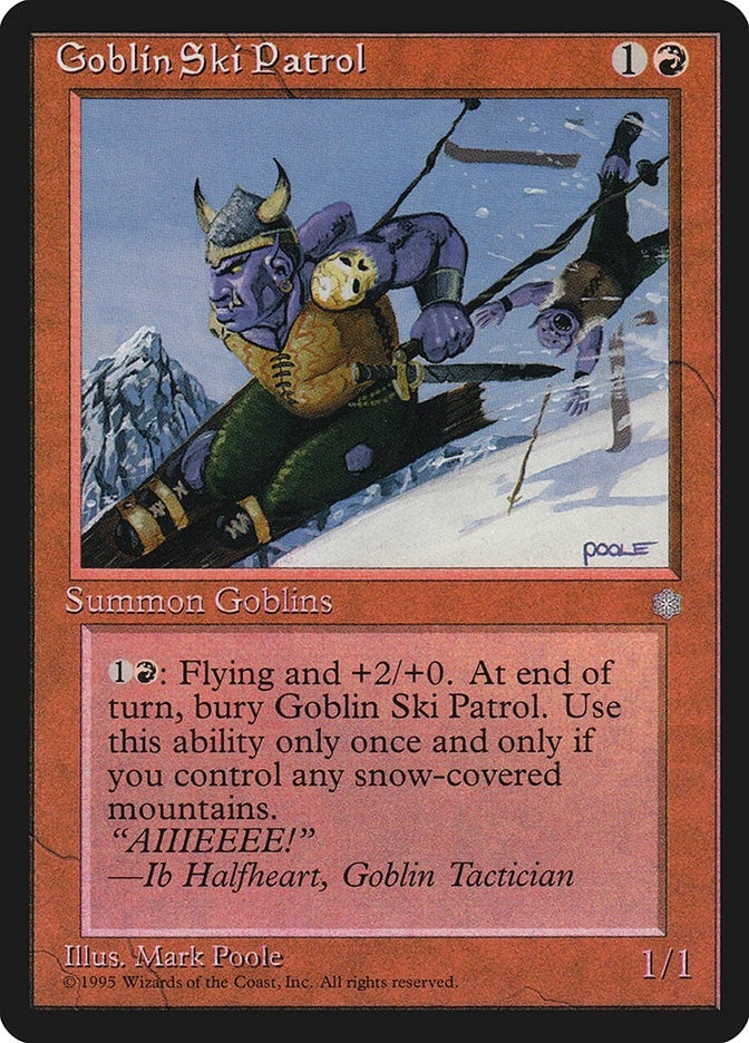 Goblin Ski Patrol [ICE] - MTG Single