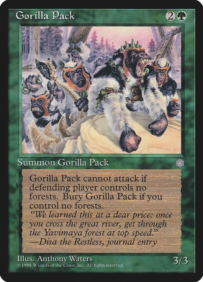 Gorilla Pack [ICE] - MTG Single