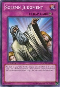 Solemn Judgment (38) (SDLS) - YuGiOh Single