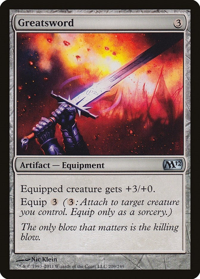 Greatsword (209) [M12] - MTG Single