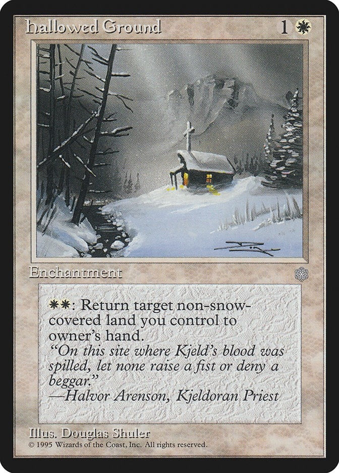 Hallowed Ground [ICE] - MTG Single