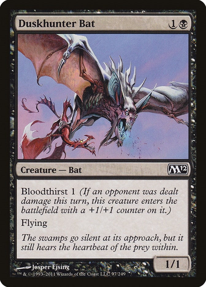 Duskhunter Bat (97) [M12] - MTG Single