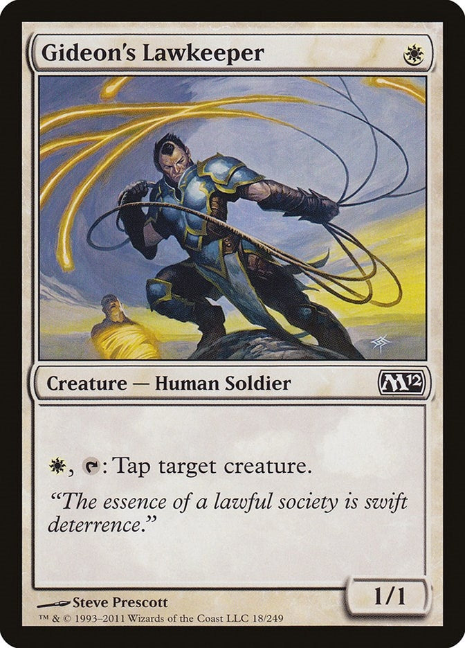 Gideon’s Lawkeeper (18) [M12] - MTG Single