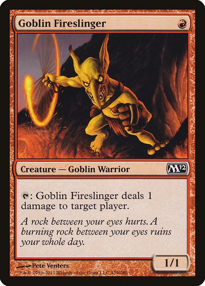 Goblin Fireslinger (139) [M12] - MTG Single